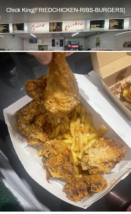 chick king[friedchicken ribs burgers]